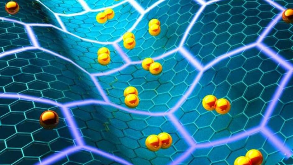 Researchers with the Programmable Quantum Materials EFRC are taking advantage of the unique properties of novel and known 2D materials to create and control different quantum effects, like superconductivity in graphene. Credit: Ella Maru Studio. Superconductivity in graphene. Credit: Ella Maru Studio