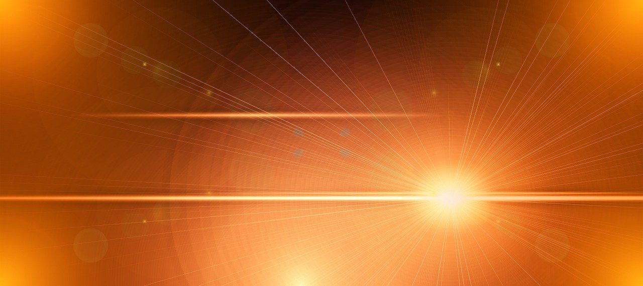 Gerd Altman, Pixabay Orange light rays