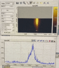 The Moment of Discovery Gif of avalanching nanoparticle signal