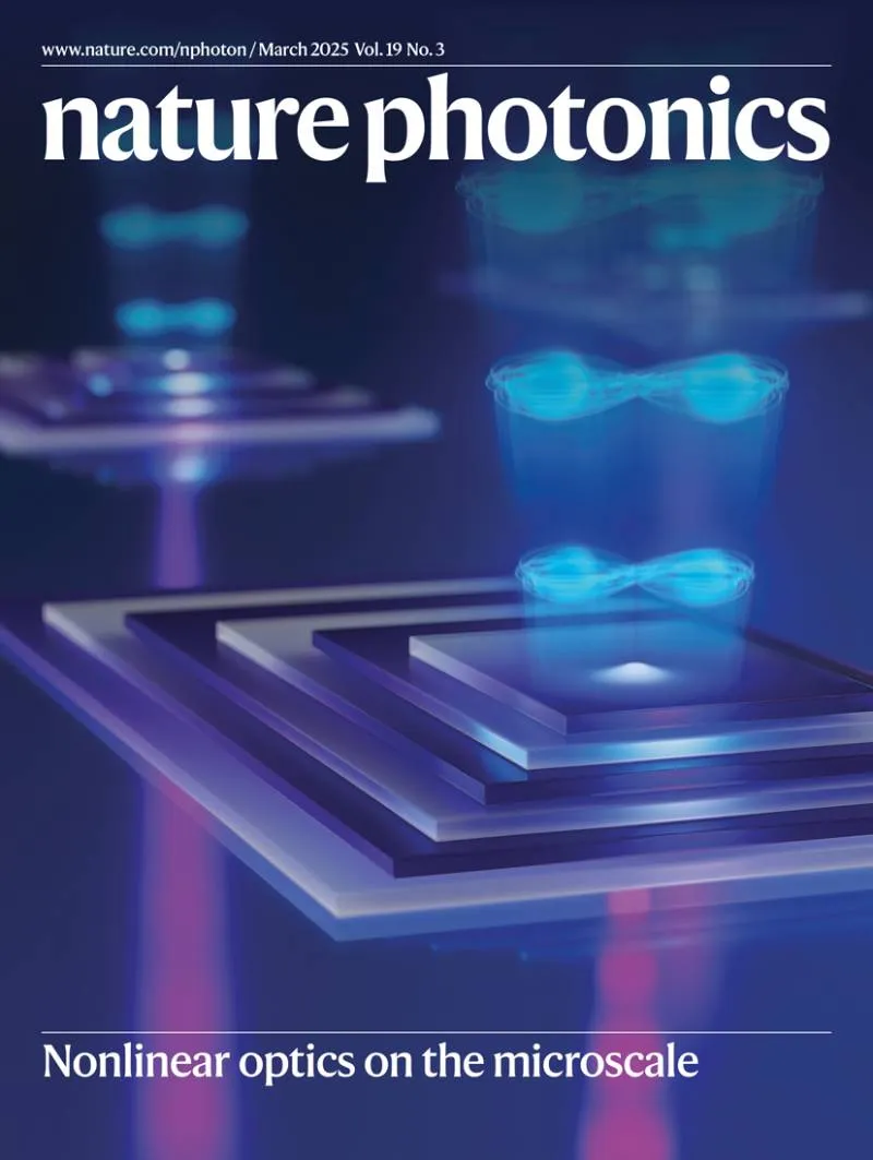 Nature photonics cover