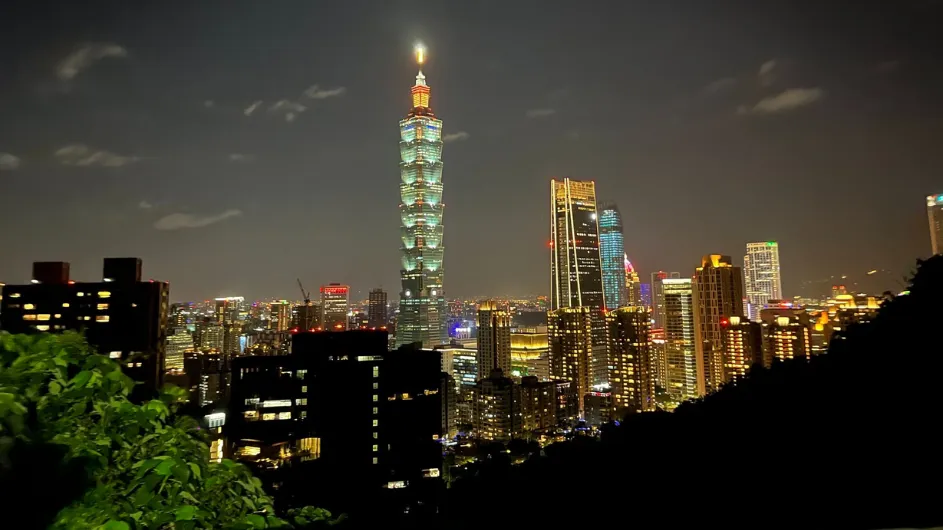 Taipei Skyline at Night
