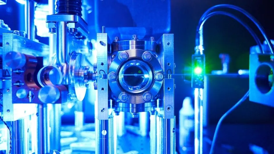 Laser light in the Will Lab 